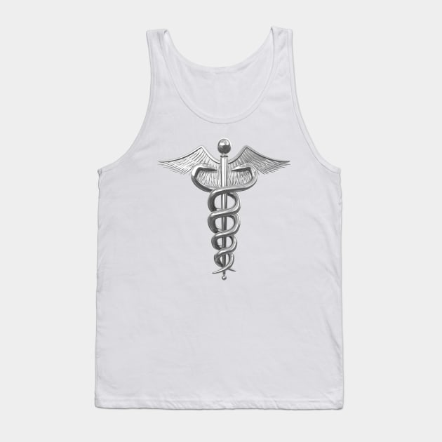 Medical Profession Symbol Tank Top by Packrat